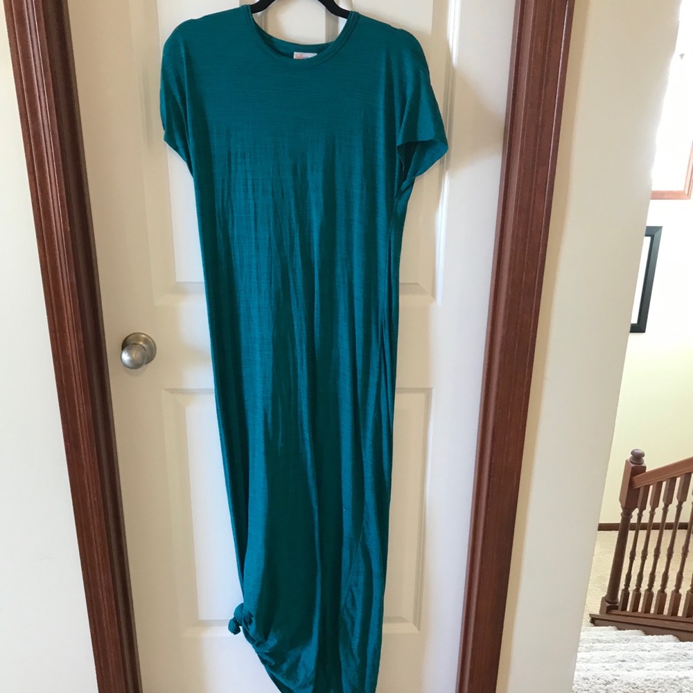 Lularoe Teal Maxidress
